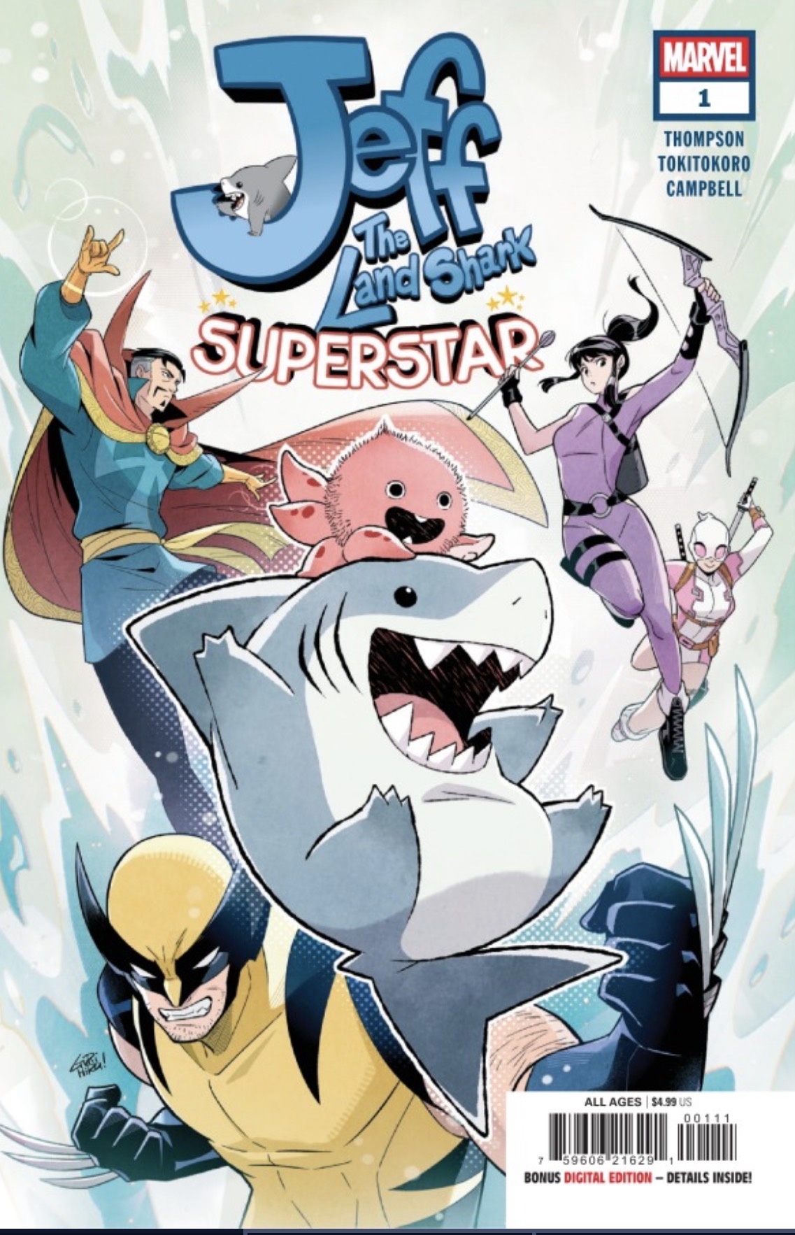 Jeff the Land Shark Superstar #1