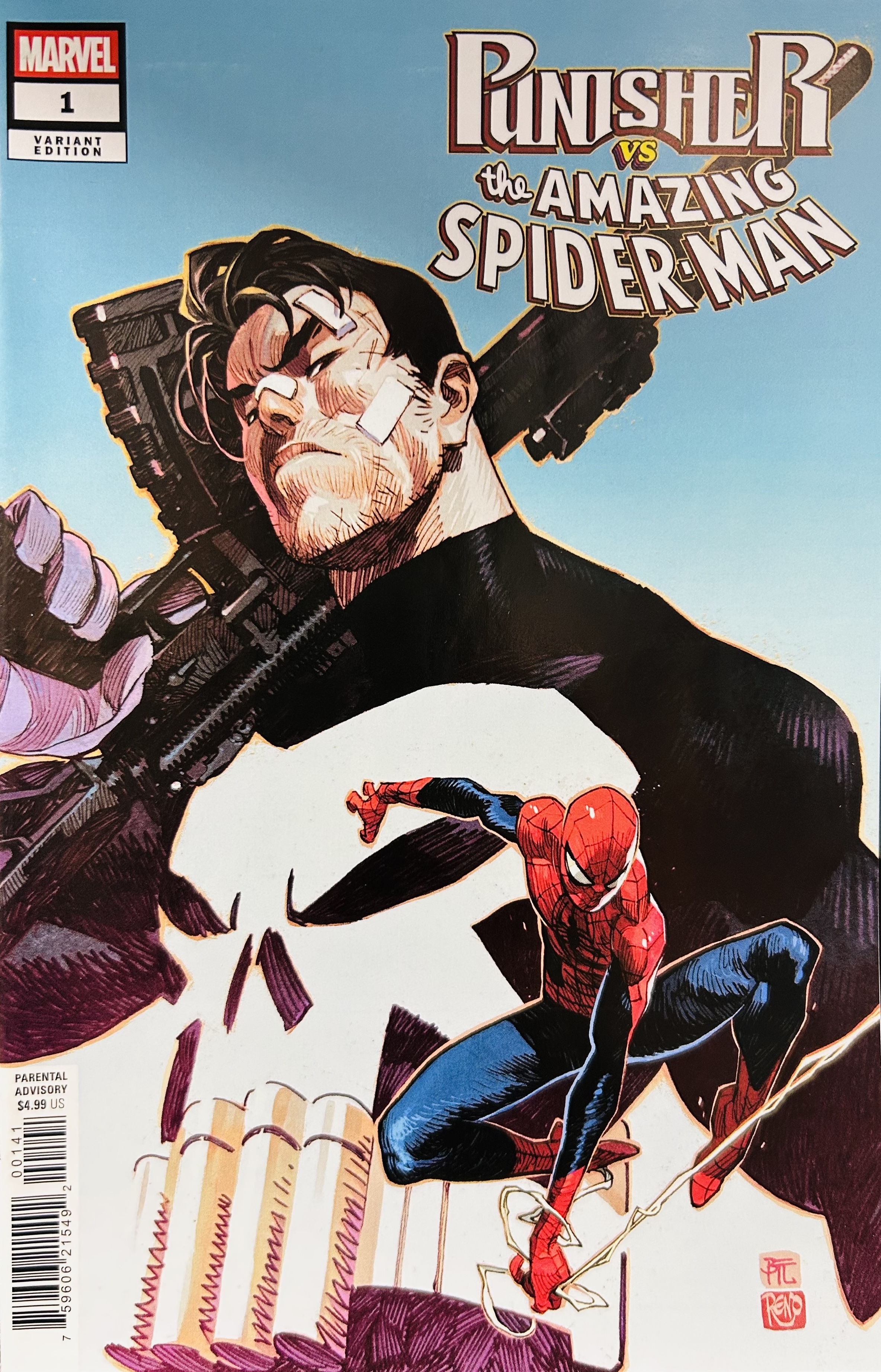 Punisher vs the Amazing Spider-Man #1