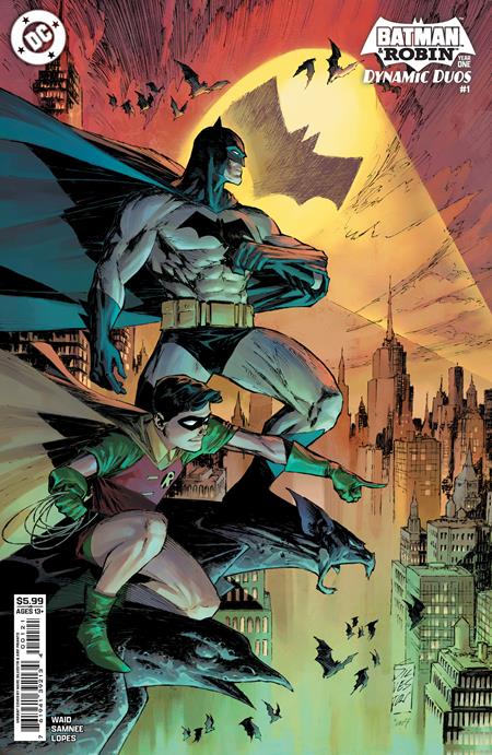 BATMAN & ROBIN YEAR ONE DYNAMIC DUOS CVR B #1
