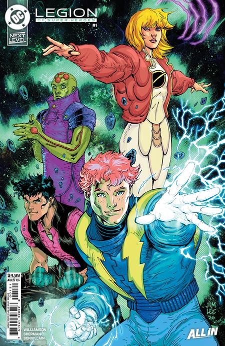 LEGION OF SUPER-HEROES CVR B #1 comic book cover