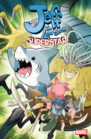 Jeff The Land Shark: SUPERSTAR #3 comic book cover