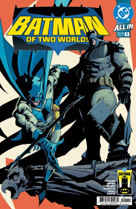 BATMAN OF TWO WORLDS #1 comic book cover