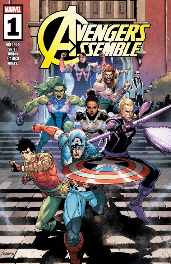 AVENGERS ASSEMBLE (Bundle Deal) #1-4 comic book cover