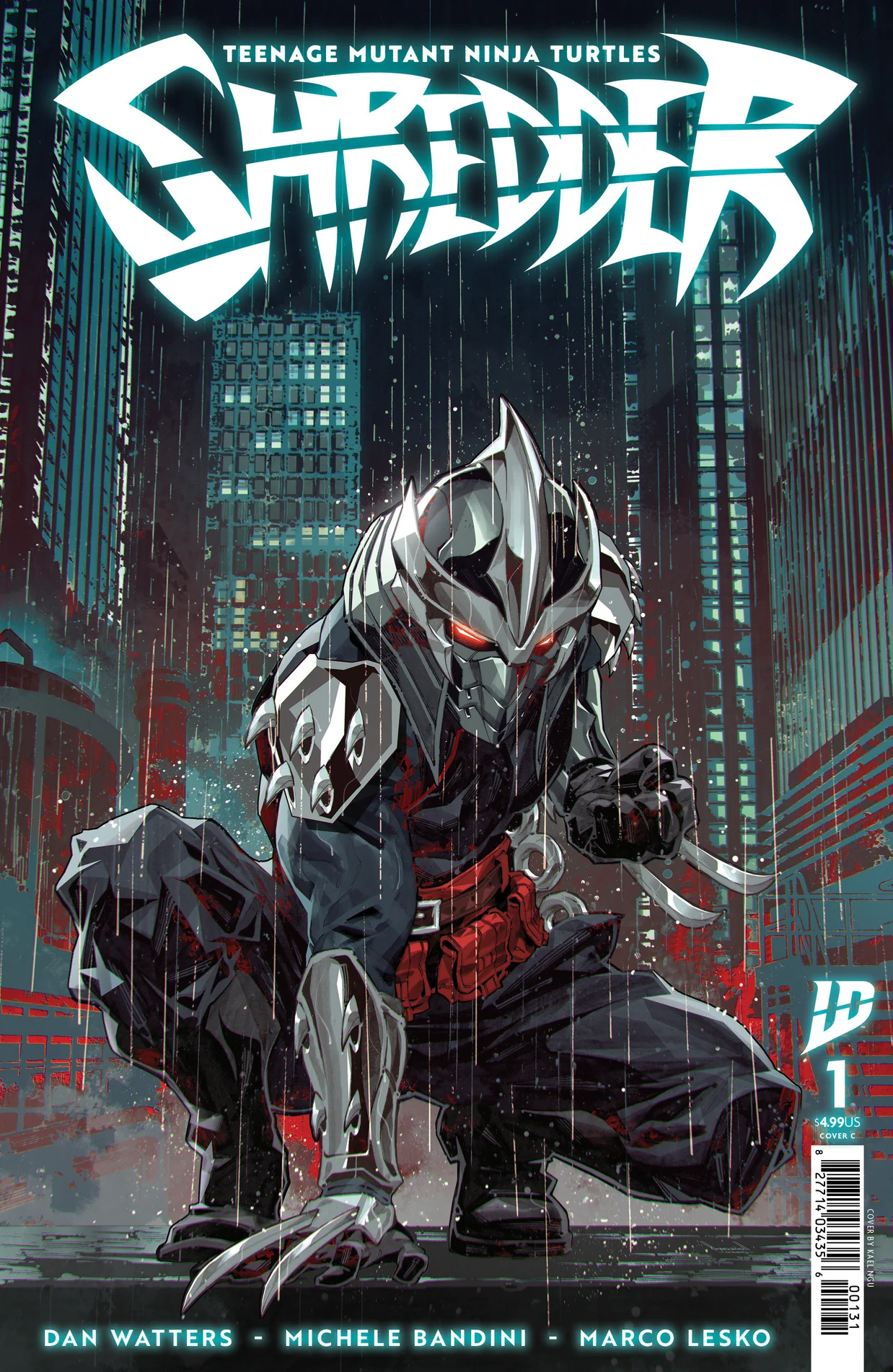 Teenage Mutant Ninja Turtles: Shredder #1 comic book cover