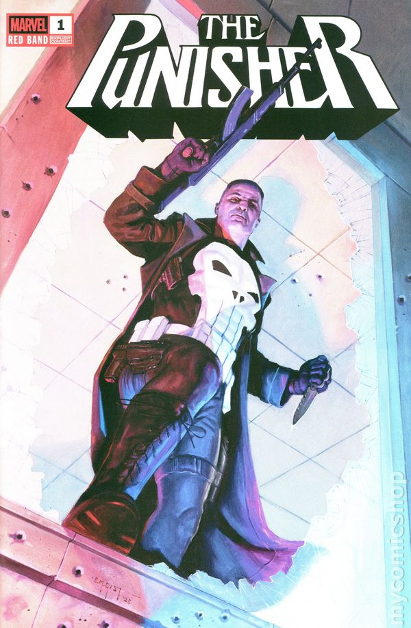 The Punisher: Red Band CVR D #1 comic book cover