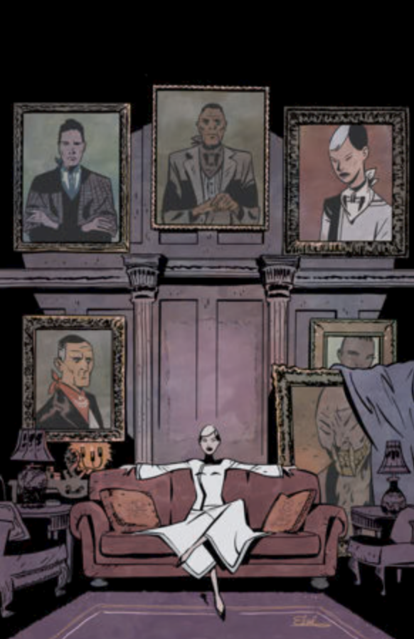 Fall of the House of Slaughter CVR C #1 comic book cover