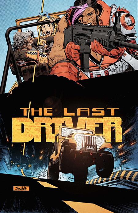 The Last Driver #3 comic book cover