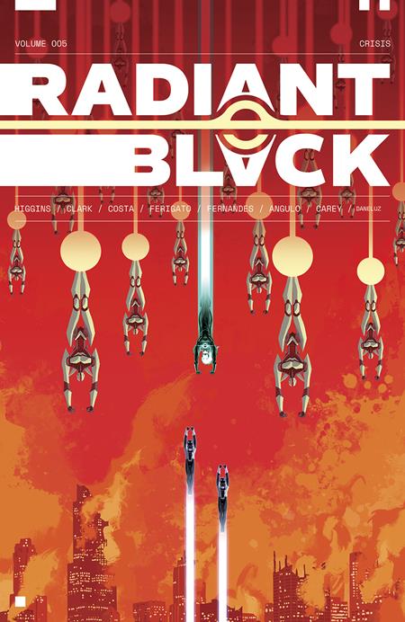 Radiant Black: The Catalyst War Crisis TP #Vol. 5 comic book cover