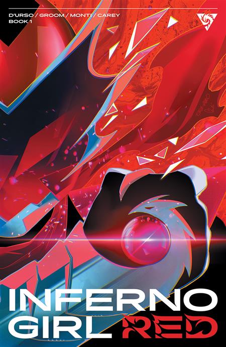 Inferno Girl Red: Book One TP #Vol. 1 comic book cover