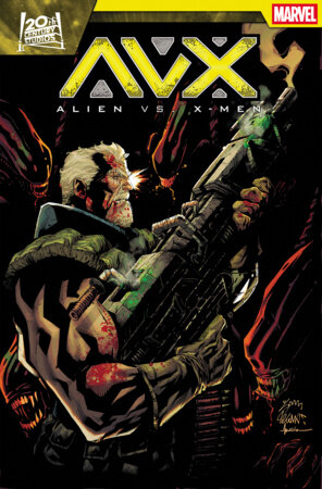 Alien Vs X-Men #2 comic book cover