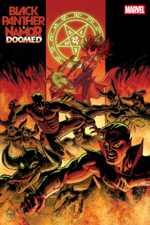 Black Panther / Namor: Doomed #2 comic book cover