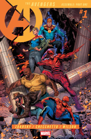 The Avengers #1 comic book cover