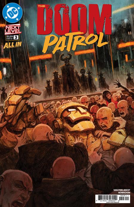 The Doom Patrol #3 comic book cover