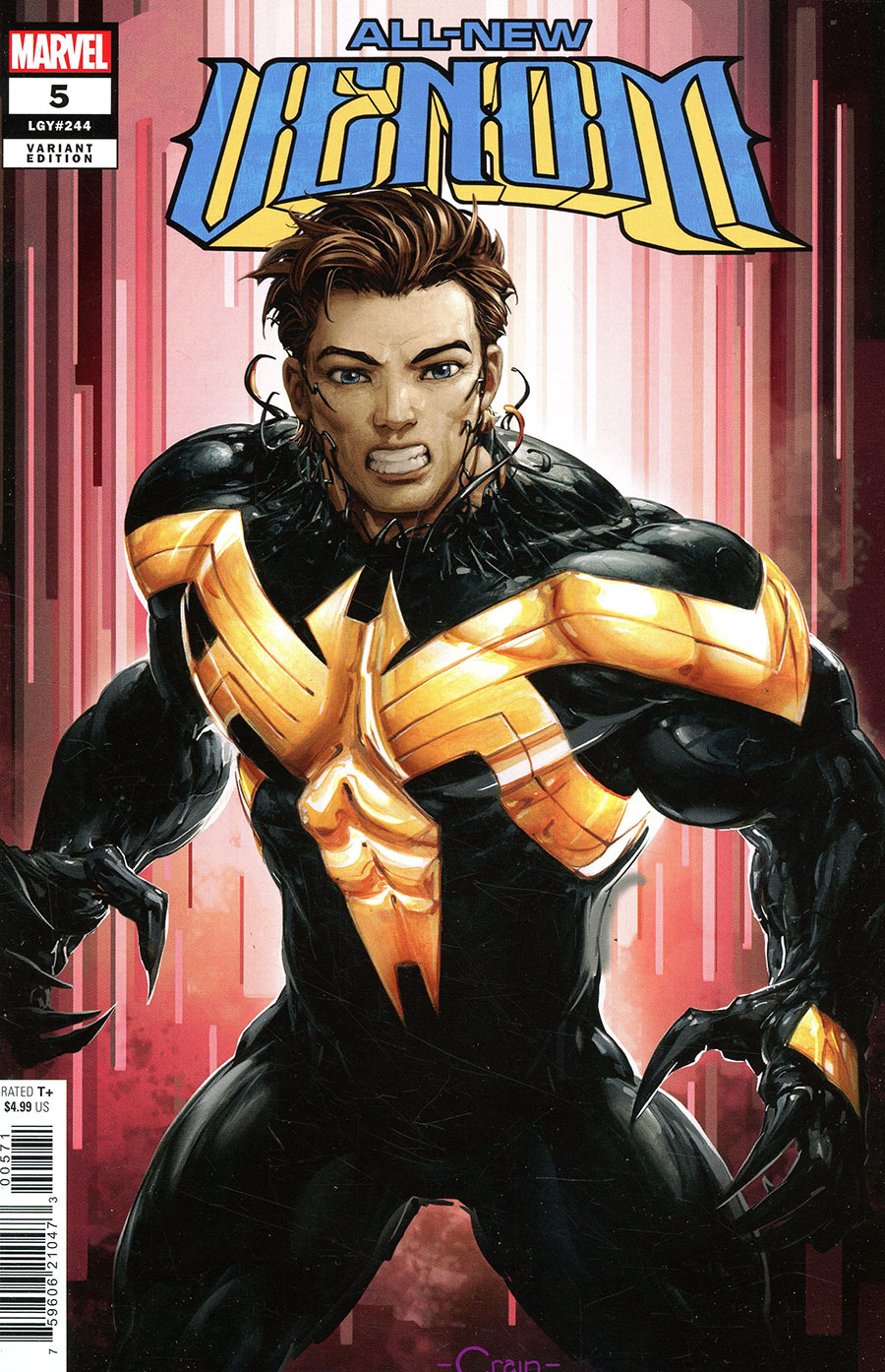 All New Venom CVR G #5 comic book cover