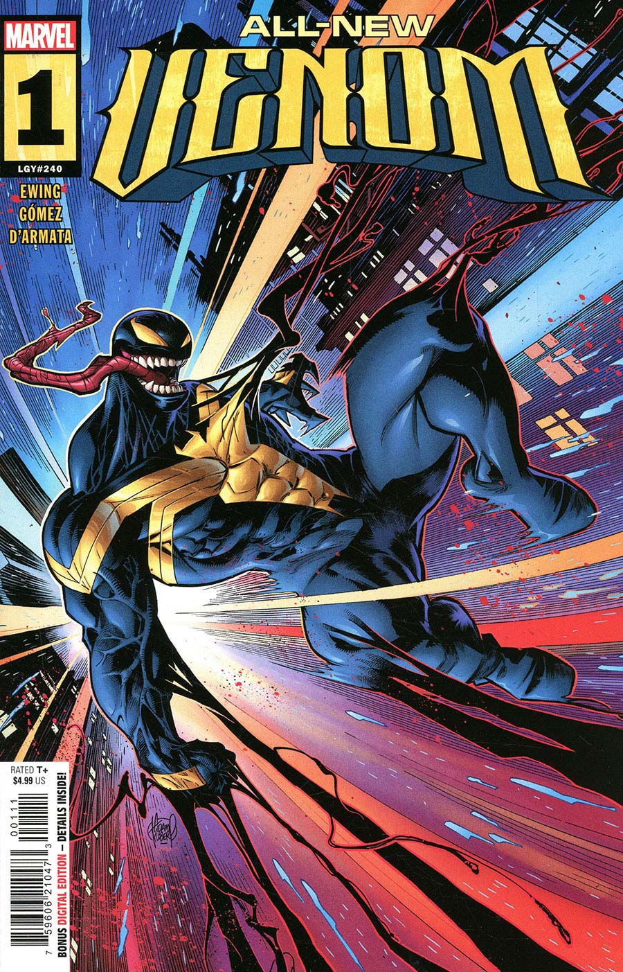 ALL-NEW VENOM #1 comic book cover